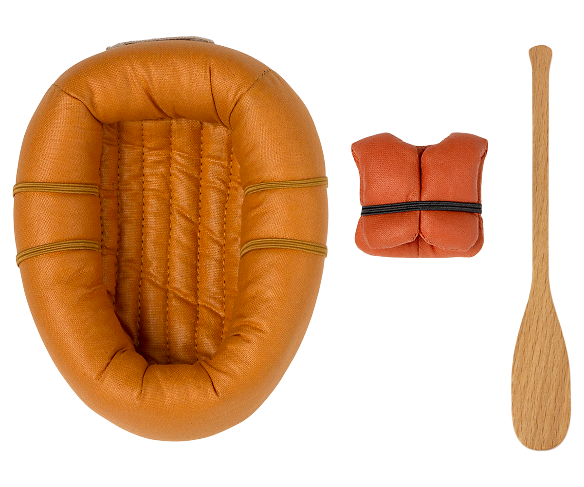 Mouse-Sized Rubber Boat Set