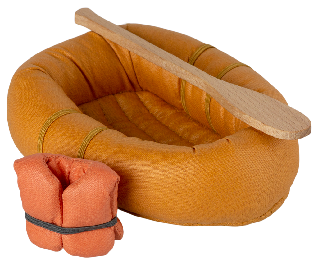 Mouse-Sized Rubber Boat Set