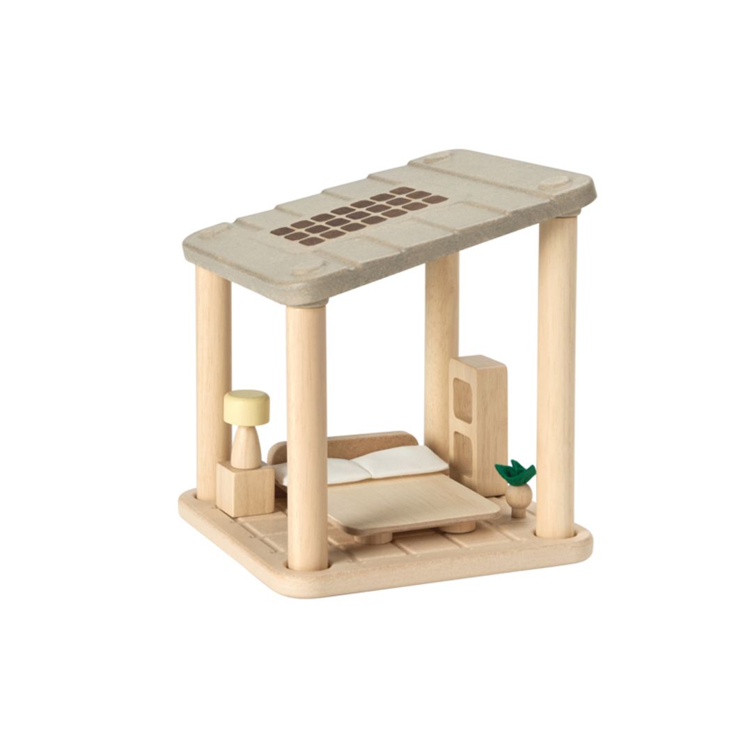 PlanSpace Modular Wooden Dollhouse - Bedroom
