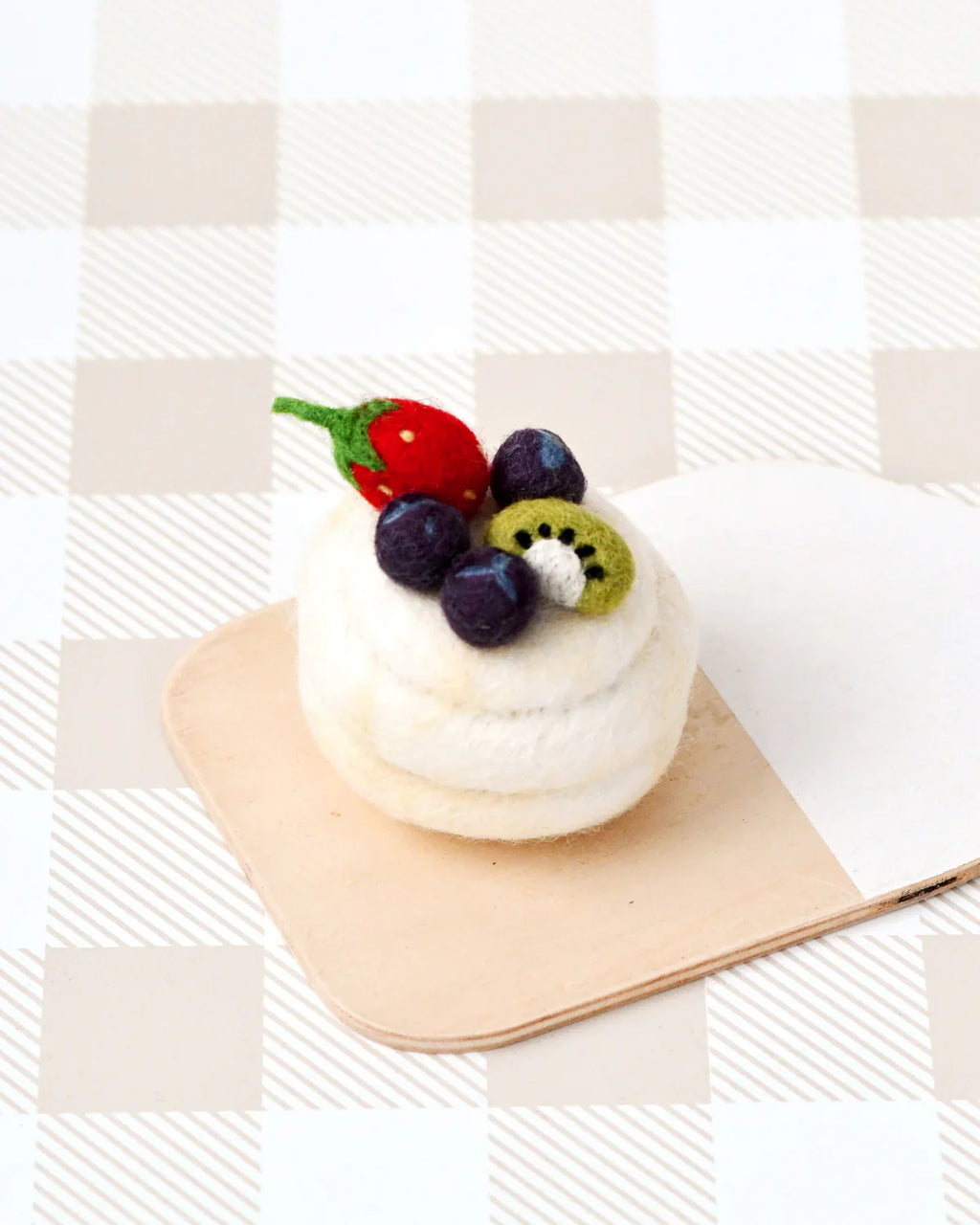 Pre-Order Felt Pavlova Meringue Dessert (Ships in mid-August)