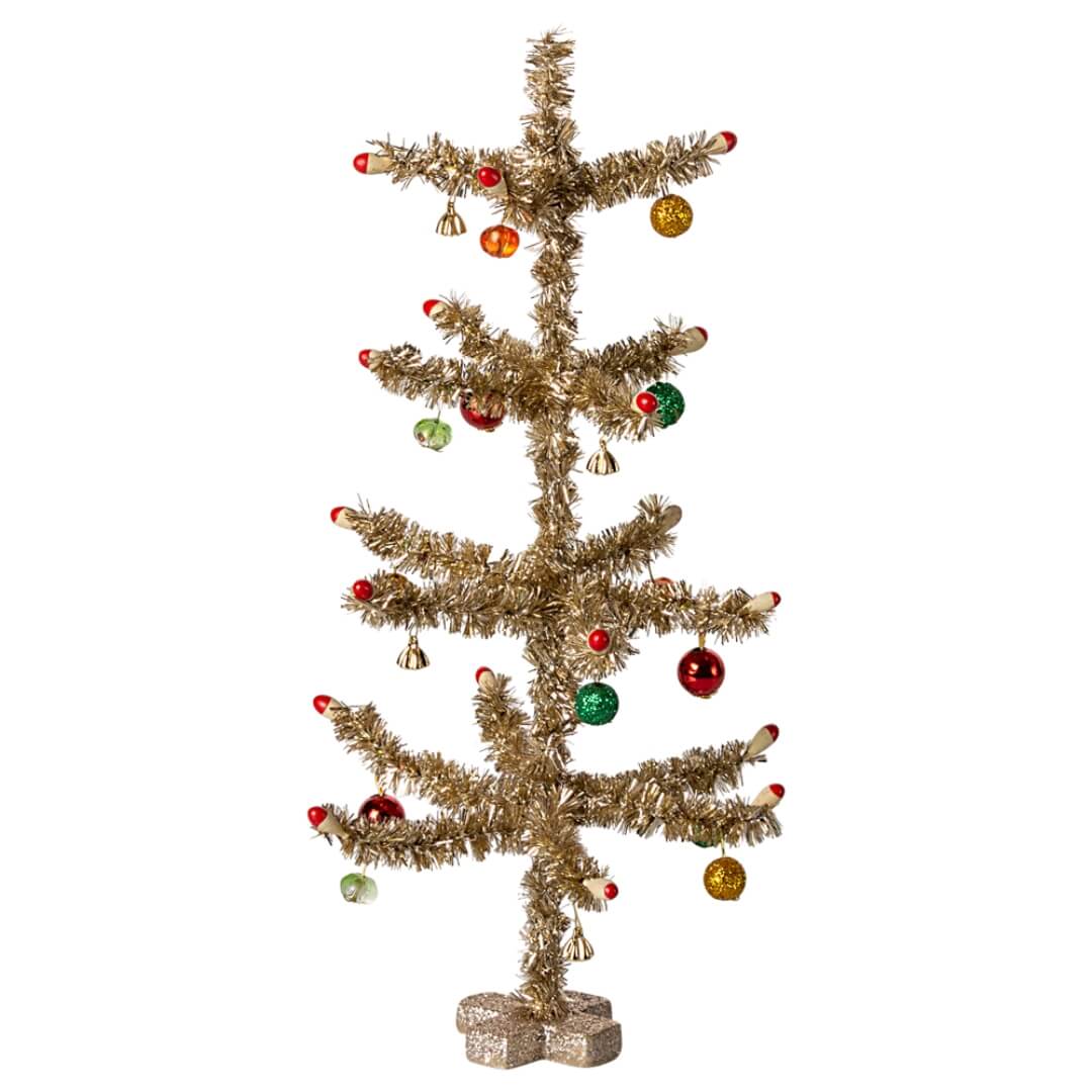 Golden Christmas Tree