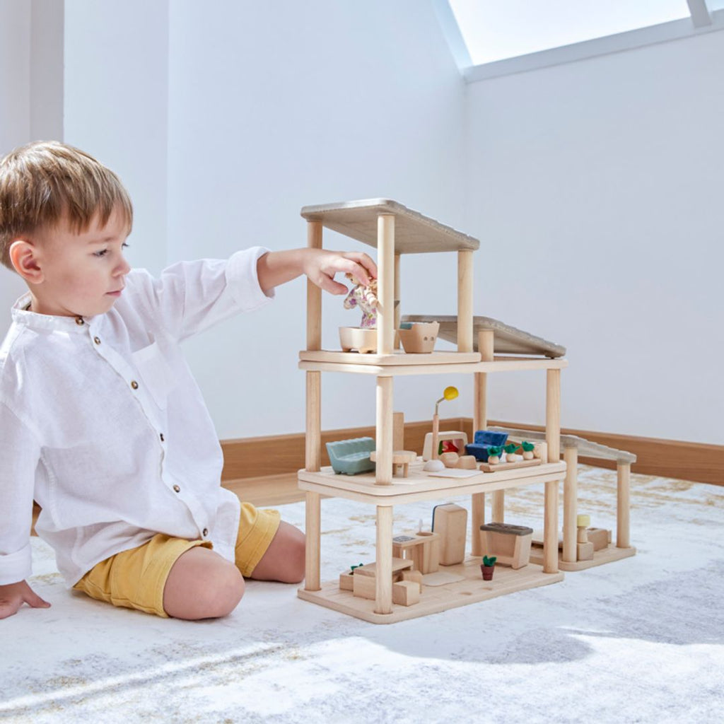 PlanSpace Modular Wooden Dollhouse - Bathroom