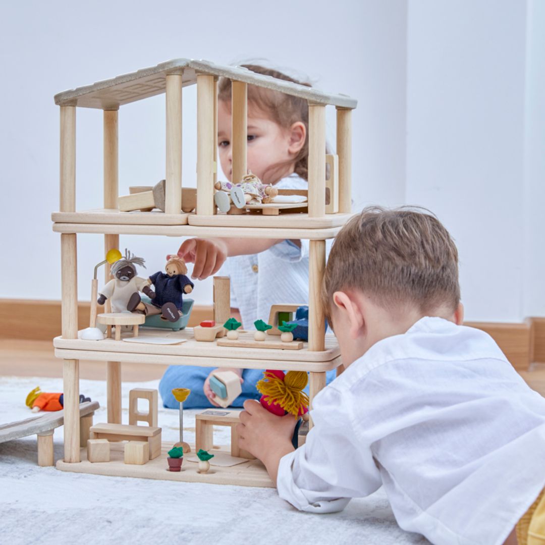 PlanSpace Modular Wooden Dollhouse - Bathroom