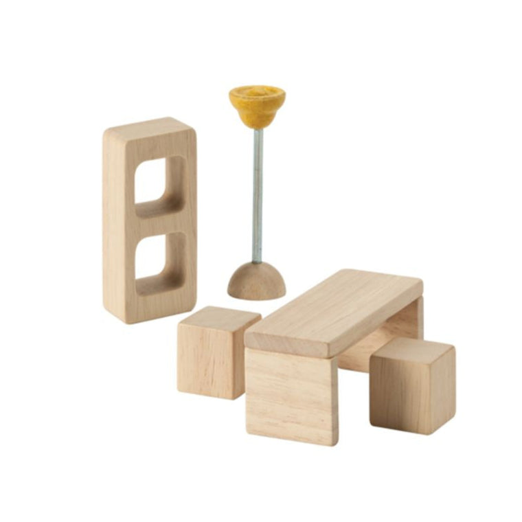 PlanSpace Modular Wooden Dollhouse -  Kitchen And Dining Room