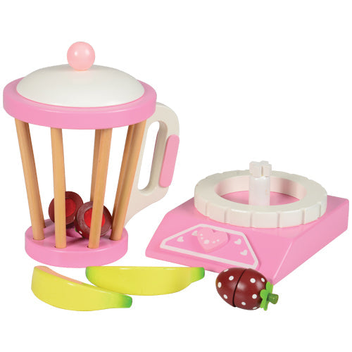 13-Piece Wooden Play Appliances Accessories Set with Blender, Toaster & Scale